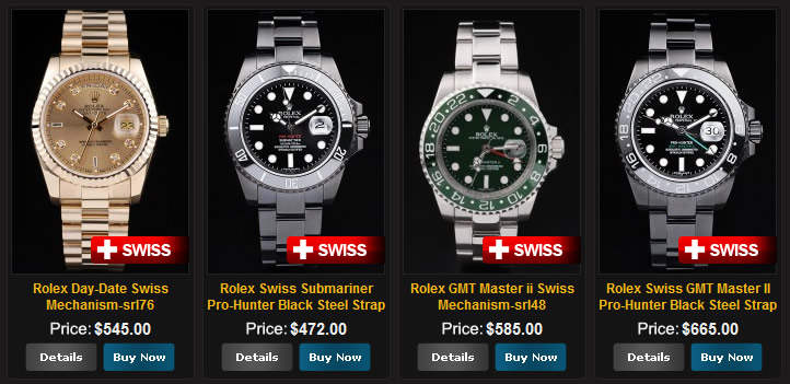 swiss-made rolex replicas canada